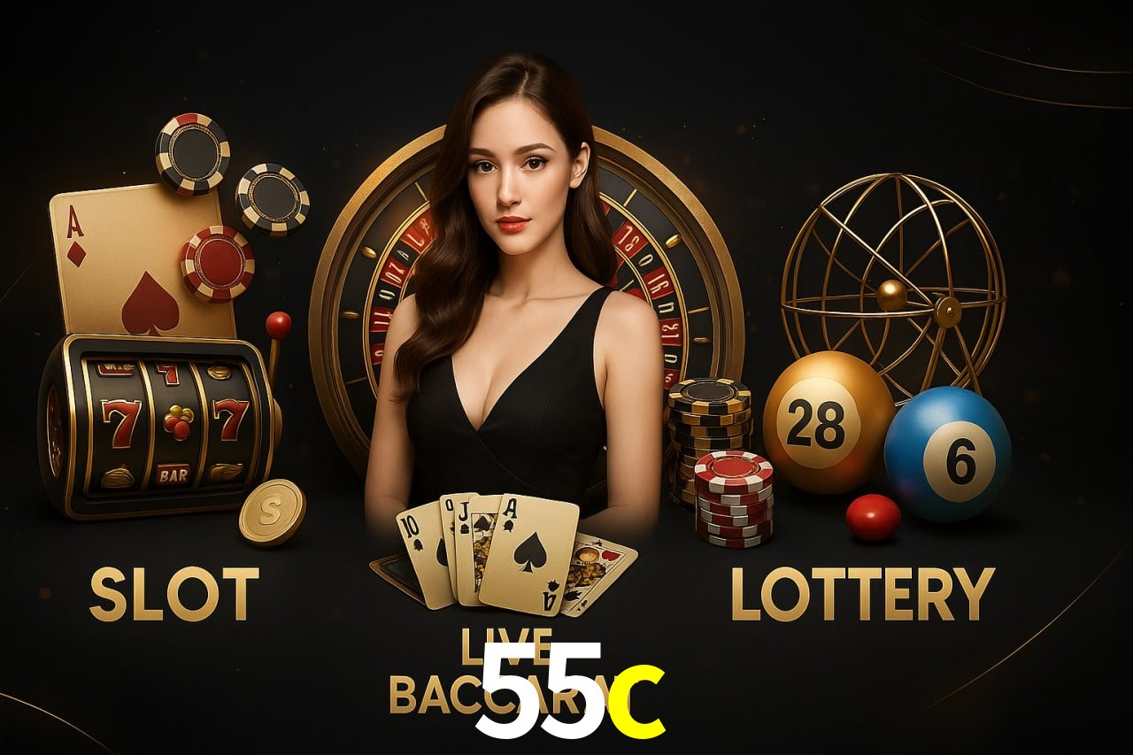 Variedade de jogos na 55c